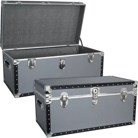 metal trunk box cost|metal trunks and footlockers.